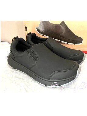 Gerry Weber Black Slip-On Casual Sneakers with Gray Outsole Gerry Weber MOC II Men Sneakers Athleisure Slip On Shoe  main image 2